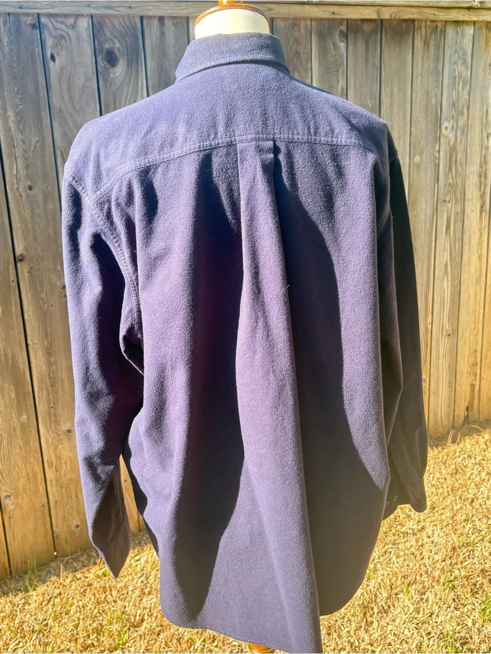 Banana Republic Navy Blue Button-Up Shirt Jacket
